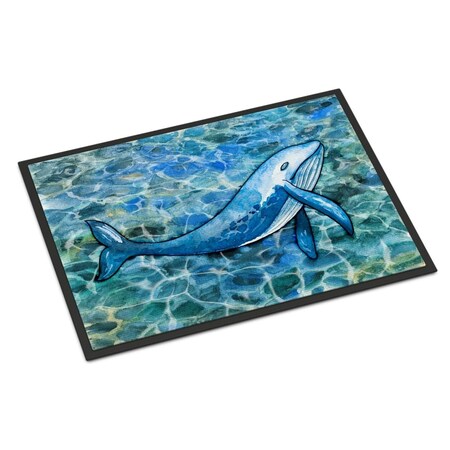 Carolines Treasures 18 x 27 in. Humpback Whale Indoor or Outdoor Mat BB5353MAT
